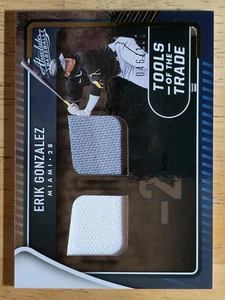 2022 Absolute Tools of the Trade 2 Swatch #37 Erik Gonzalez/199 - Picture 1 of 2