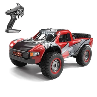 1/14 RC 48KM/H Off Road Vehicle 4WD Car Q130A Carbon Brush Motor 17G Servo - Image 1 of 4