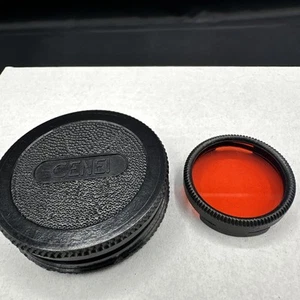 Filtro rojo vintage CENEI con estuche - Fotografía en blanco y negro - RDA Alemania - Imagen 1 de 5