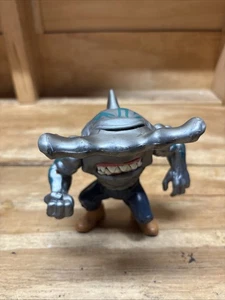 Vintage 1994 Street Sharks JAB Hammerhead Shark Figure Mattel Street Wise METAL - Picture 1 of 12