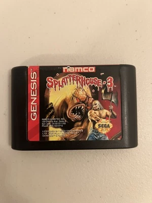 Splatterhouse 3 (Sega Genesis, 1993) Auténtico Juego Solo Cartucho Foto 1 de 4
