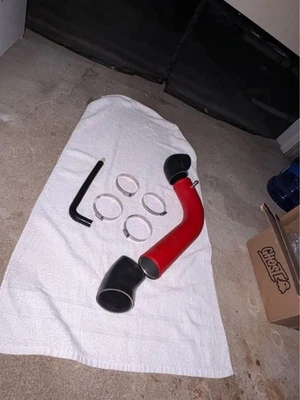 Nameless Performance Cold Air Intake – Wrinkle Red (Fits 2015–2019 Subaru Legacy - Image 1 of 2