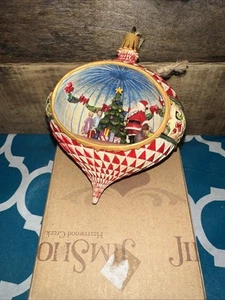 Jim Shore Diorama Ornament Christmas Scene Holy family 2008 #400946 - Picture 1 of 7