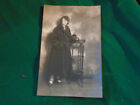 1 x  Postcard Anonymous Lady in fur coat 