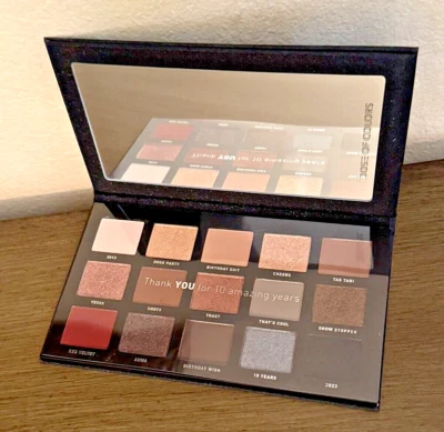 DOSE OF COLORS, "SHE'S A 10" Eyeshadow Palette, MakeUp, 10 Year Anniversary, NEW - Image 1 of 4