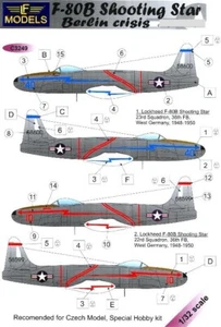 LF Models Decals 1/32 LOCKHEED F-80B SHOOTING STAR BERLIN CRISIS - Picture 1 of 5
