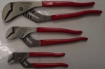 Crescent Tools R200SET3 Juego de 3 alicates ranura lengüeta, 7", 10", 12" Foto 1 de 3