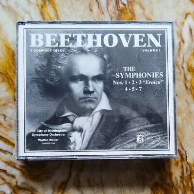 NEW Beethoven The Symphonies Vol 1 (3-CD Set) Nos. 1, 2, 3, 4, 5, 7 NEW SEALED ! Foto 1 de 3