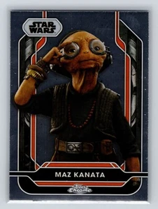 2024 Star Wars Topps Chrome Costco Base Card #134 Maz Kanata - Picture 1 of 2