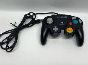 Nintendo GameCube Controller - Black OEM, TIGHT JOYSTICKS, TESTED - Picture 1 of 7