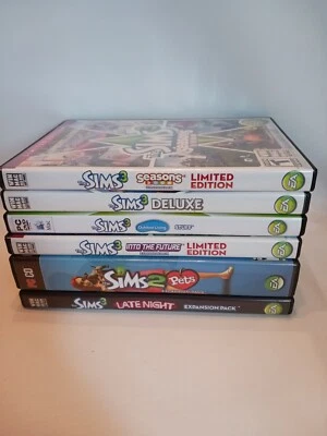The SIMS 3 Game Expansion Packs Bundle LOT Of PC WINDOWS MAC  - Image 1 of 4