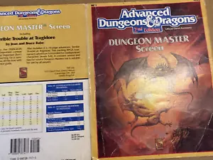 Advanced Dungeons & Dragons, AD&D Dungeon Master's Screen - Rif 1 9263 1989 - Foto 1 di 9