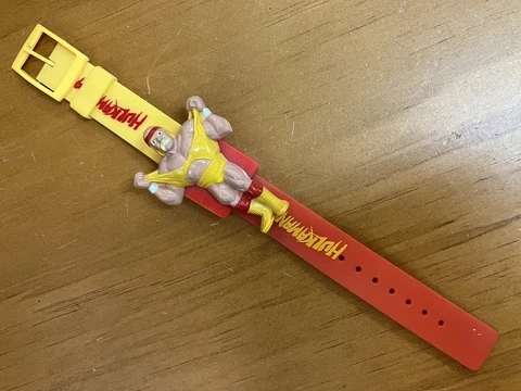 1991 Titan Sports Inc Hulkamania Hulk Hogan Watch Working Condition Cover