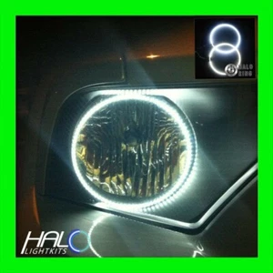 2005-2009 FORD MUSTANG WHITE LED LIGHT HEADLIGHT HALO KIT (2 Rings) by ORACLE - Picture 1 of 6