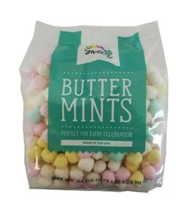 Party Sweets Assorted Pastel Buttermints 2.75 Pound Gluten Free Butter Mints - Picture 1 of 4