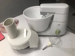 Vintage Braun KM 32 Countertop Stand Mixer, bowl, & Whisk Made in Germany - Picture 1 of 7
