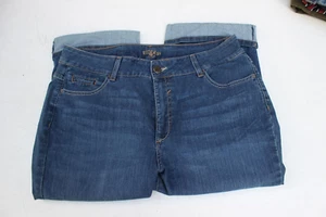 JEANS CAPRI ROLL UP PARA MUJER RIDERS BY LEE TALLA 16 ELÁSTICOS - Imagen 1 de 6