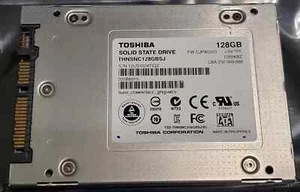 Toshiba THNSN128GBSJ 128GB SSD 2.5" SATA II Hard Drive W/ Disk Report QTY AVAIL - Picture 1 of 28