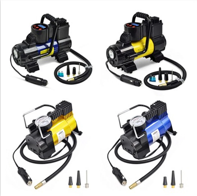 Portable Mini Tire Inflator Air Compressor Pump-DC 12V Tire Pump 140W 150 PSI - Image 1 of 1