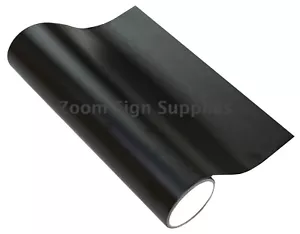 Matt Black Self Adhesive Vinyl Roll Kitchen Sticky Back Plastic for Cricut Craft - Picture 1 of 2