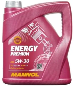 Mannol Premium 5w30 Fully Synthetic 5L Long Life Engine Oil Low Saps C3 dexos2 - Picture 1 of 2