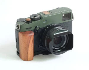 Poignée de support en bois fait main pour appareil photo Fujifilm X-PRO3 Xpro3 plaque de base - Photo 1 sur 27