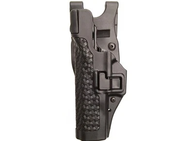 BLACKHAWK! BLACKHAWK SERPA® Level3 Auto Lock™ Duty Holster left Basket Weave Finish, Size17