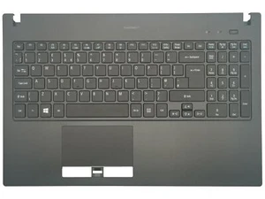 Acer Travelmate P658-M Palmrest Touchpad Trackpad Cover Keyboard UK Black - Picture 1 of 2