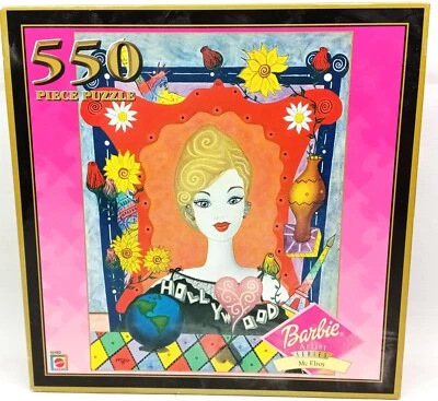 Barbie Artist Series 550 Piezas Puzzle McElroy 42482 Mattel SELLADO Foto 1 de 4