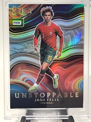 2022-23 Select FIFA Joao Felix Unstoppable Silver Prizm #11 - Image 1 of 2