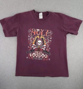 T-shirt concerto vintage Gov't Mule Tour 2005 viola Deja Voodoo taglia media - Foto 1 di 12