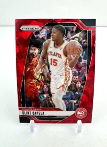 Clint Capela 2024-25 Panini Prizm #161 Red Ice Prizm Atlanta Hawks - Picture 1 of 3