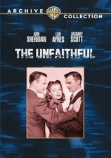 Unfaithful DVD 1947 Ann Sheridan, Lew Ayres, Zachary Scott, Eve Arden, John Hoyt