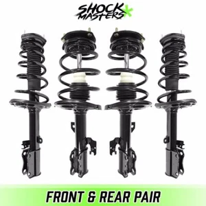Front Rear Complete Strut Coil Springs for 2004 2005 2006 Toyota Camry - Picture 1 of 6