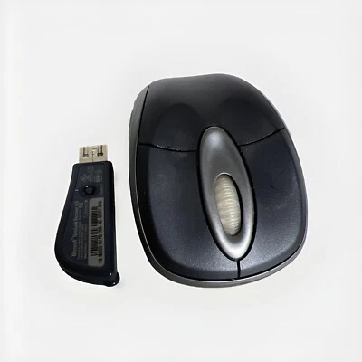 Microsoft Wireless Notebook Optical Mouse 3000 MSK-1056 & USB Receiver. - Image 1 of 4