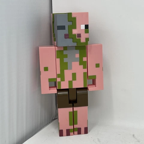 Minecraft Zombie Pigman Large Poseable Action Figure 9" Mojang u Cover