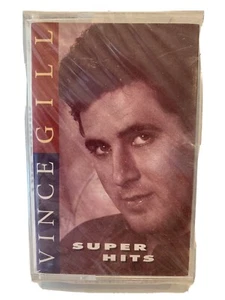 Vince Gill Cassette Super Hits - New & Sealed - Picture 1 of 3