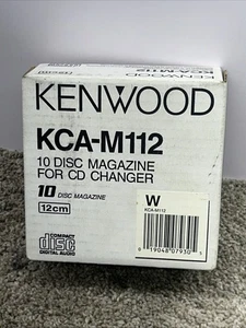 NEW Kenwood KCA-M112 10 Disc Magazine For CD Changer Car Stereo in Box 7377 - Picture 1 of 4