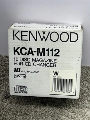 NEW Kenwood KCA-M112 10 Disc Magazine For CD Changer Car Stereo in Box 7377 - Image 1 of 4