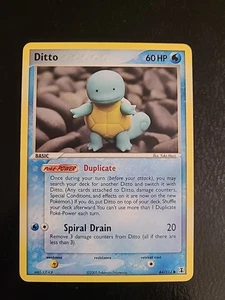 Ditto (Squirtle) - 64/113 - Pokemon Delta Species Card Vintage LP - Picture 1 of 2