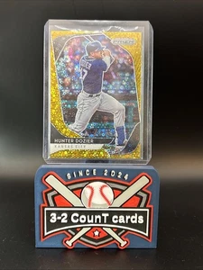 2020 Panini Prizm - Tier II Hunter Dozier #175 Gold Donut Circle 10/10 Bookend - Picture 1 of 2