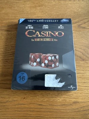 CASINO - Steelbook | BLU RAY | 100th Anniversary Edition | OOP | NEU / OVP /RAR - Bild 1 von 2