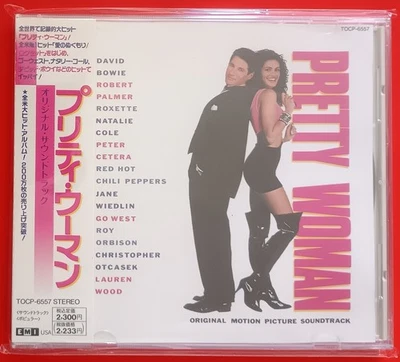 Japan Edit. Pretty Woman OST CD with Obi Natalie Cole David Bowie Go West Roxett Foto 1 de 4