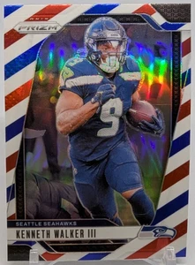 2024 Panini Prizm - Kenneth Walker III #260 Red White & Blue Prizm - Seahawks - Picture 1 of 3