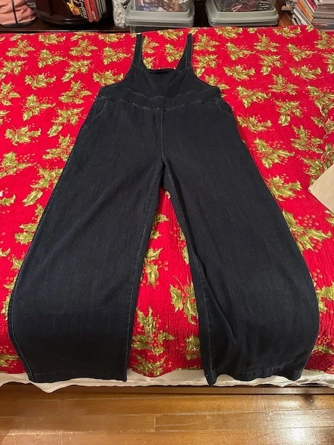 Macacão jeans azul Melissa McCarthy 2XL usado - Imagem 1 de 4