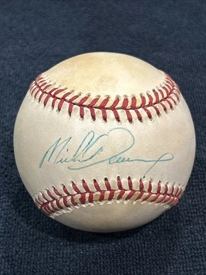 Pelota de béisbol autografiada firmada por Mike Devereaux Foto 1 de 4