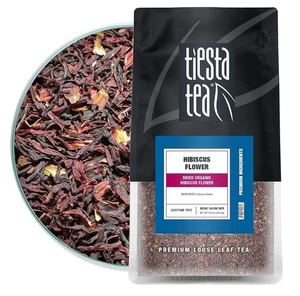 Getrockneter Hibiskus lose Blätter 16 Unzen wiederverschließbarer Beutel nicht koffeinhaltiger heißer Eistee - Bild 1 von 11