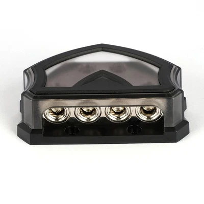 Complete Set Car Audio Power Ground Distribution Block 4-Way 0/2/4GA Package - Image 1 of 4