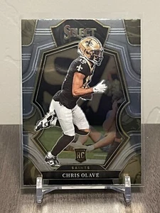 Chris Olave #170 2022 Panini Select Premier Level - New Orleans Saints RC - Bild 1 von 2