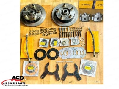 Rear Disc 9"Brake Conversion Kit fits Wllys Jeep CJ2A,CJ3A,CJ3B,M38 Kaiser - Image 1 of 4